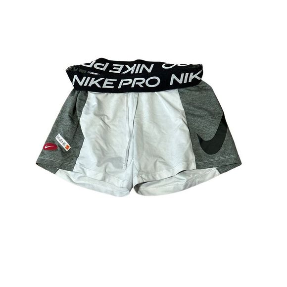 Nike Pants - Nice women Nike Pro White Grey Shorts XS GOOD CONDITION